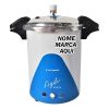 Autoclave analogica estilo panela de pressao Personalizado com nome marca logotipo empresa foto arte frase personalizada
