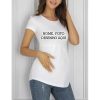 Blusinha gestante gravida Personalizada nome marca logo foto frase personalizado