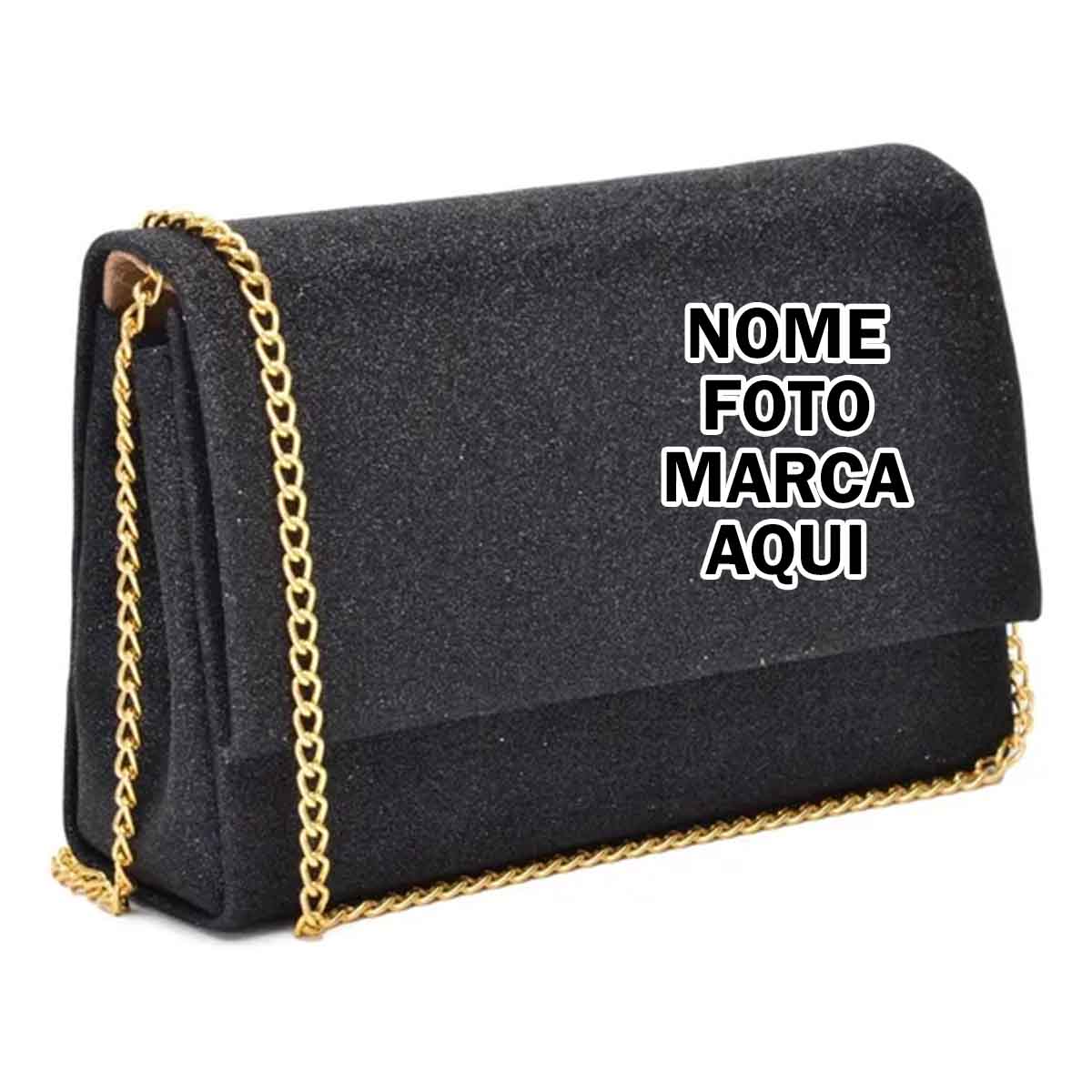 Bolsa bolsinha Personalizada com nome marca logotipo empresa foto arte frase personalizado