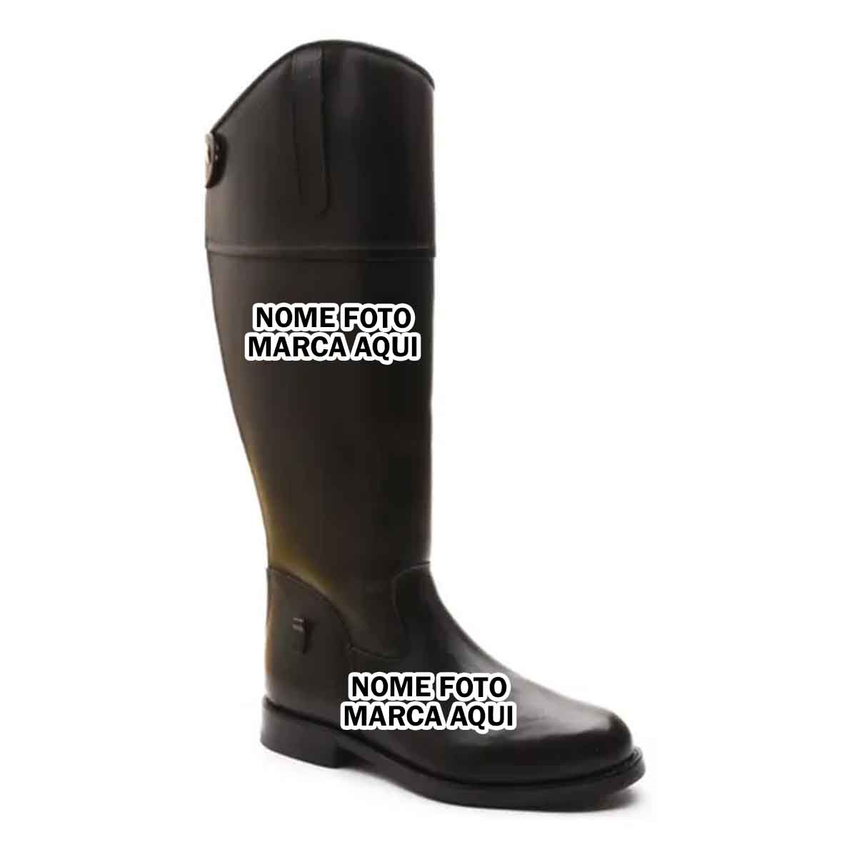 Bota Hipismo country cowboy cavalo Personalizado com nome marca logotipo empresa foto arte frase personalizada