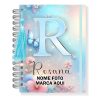 Caderno Agenda Personalizado com nome marca logotipo empresa foto arte frase personalizada