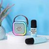Caixinha Microfone Bluetooth S Fio Karaokê Infantil Personalizado com nome marca logotipo empresa foto arte frase person