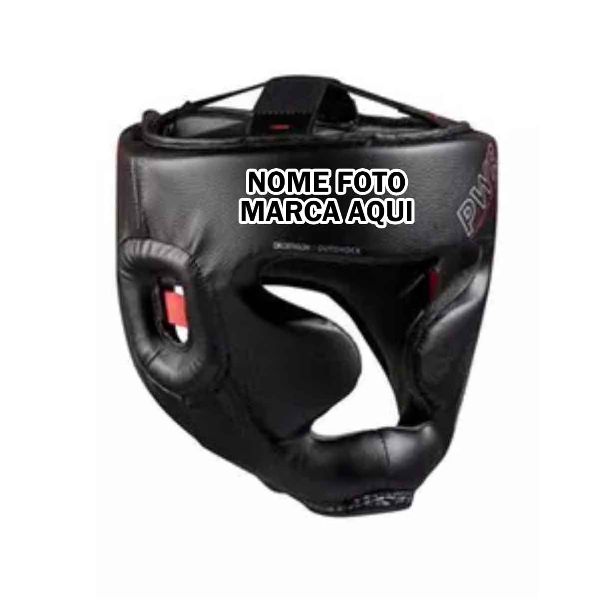 Capacete de boxe Personalizado com nome marca logotipo empresa foto arte frase personalizada