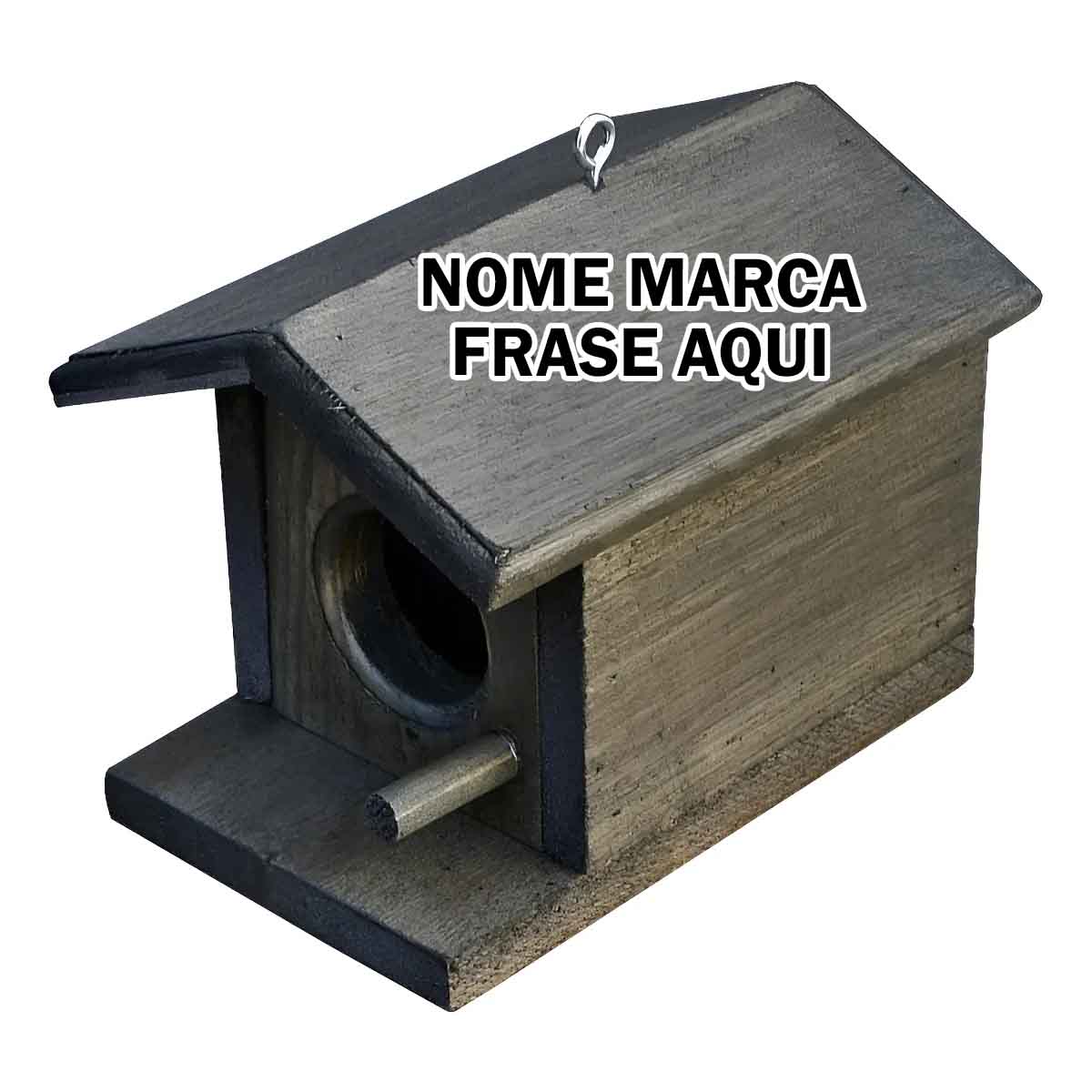 Casa cacinha inho passarinho passaros mansao papagaio Personalizado com nome marca logotipo empresa foto arte frase