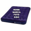 Colchao inflavel Personalizado com nome marca logotipo empresa foto arte frase personalizada