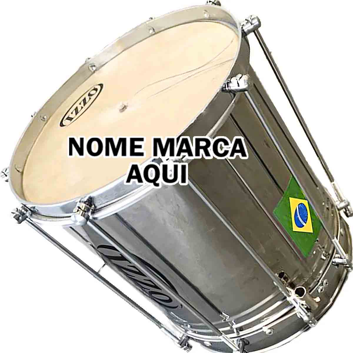 Cuica Personalizada com nome marca logotipo empresa foto arte frase personalizada