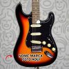 Guitarra Personalizada com nome marca logotipo empresa foto arte frase personalizada