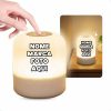 Luminaria Personalizada com nome marca logotipo empresa foto arte frase personalizada