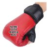 Luva Bate Soco - Boxe, Muay Thai, Mma Personalizado com nome marca logotipo empresa foto arte frase personalizada