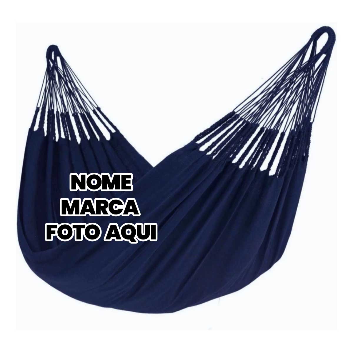 Rede Personalizada Rede de descanso com nome marca logotipo empresa foto arte frase personalizada