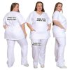 Uniforme de enfermeira plussize grande GG extra G G1 G2 G3 pijama cirurgico scrub branco branca Personalizado com nome