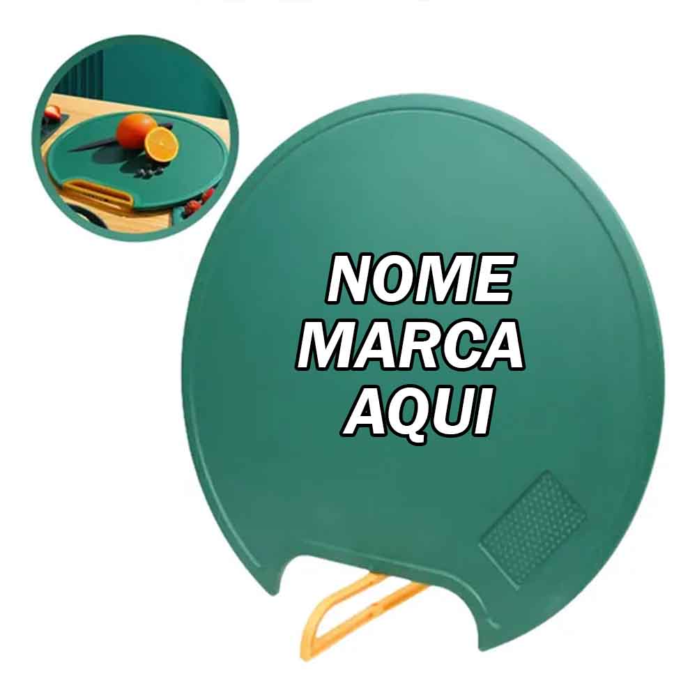 Tabua De Carne Polipropileno Plastico Personalizada com nome marca logotipo empresa foto