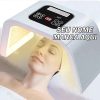 Cabine cromoterapia led 7 cores rgb tratamento facial personalizado com seu nome marca logo