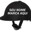 Capacete hipismo personalizado vaquejada equitacao haras baia pasto picadeiro
