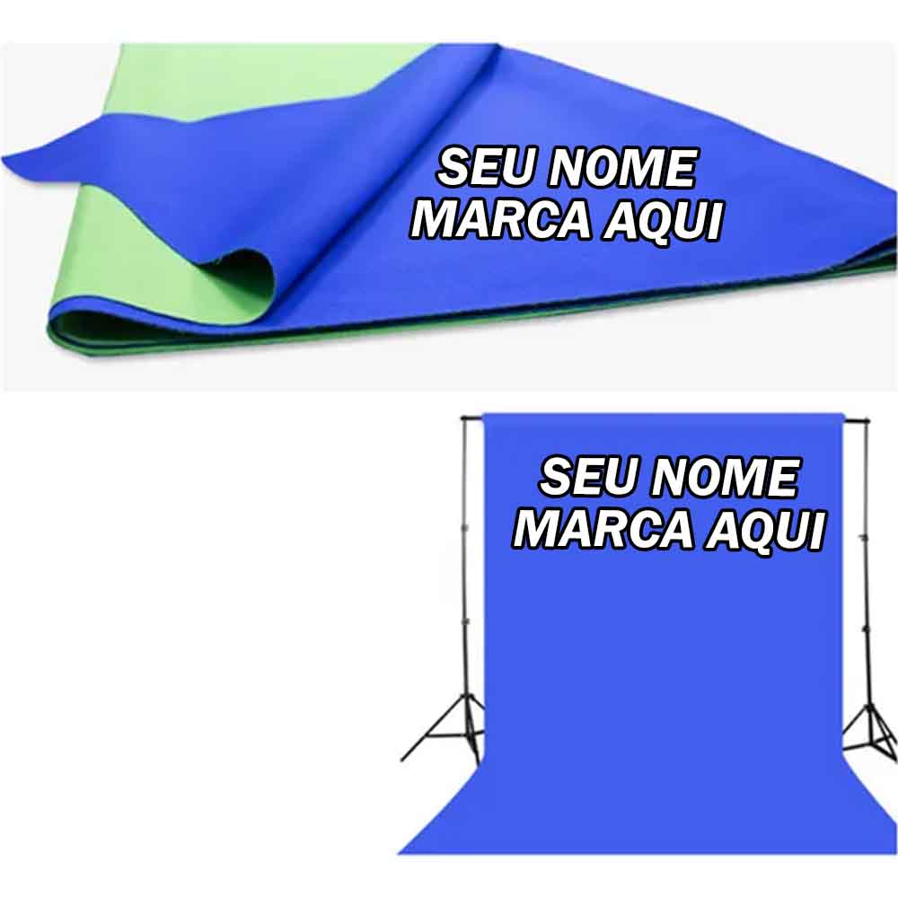 Fundo fotografico Personalizado nome marca logo foto arte frase de tecido
