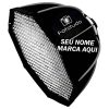 Octobox Personalizado nome marca logo foto arte frase octabox octo octo box fotografia estudio flash led fotografo
