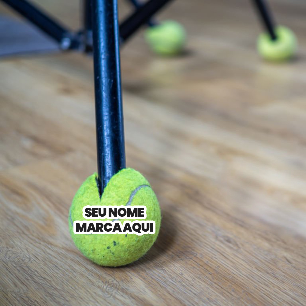 Protetor de pé bola de tenis rasgada tripe personalizada