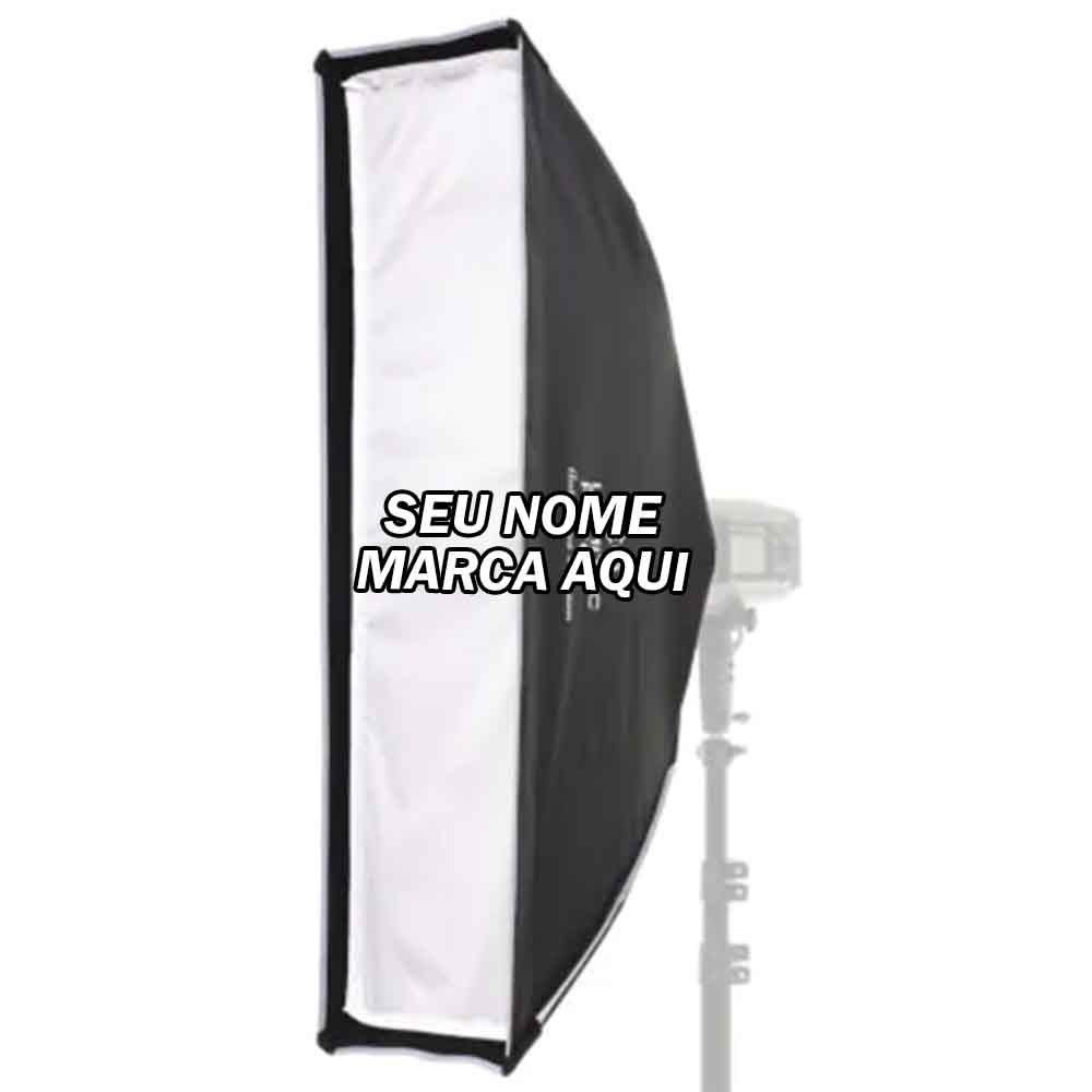 Stripbox Personalizado nome marca logo foto arte strip box fotografia estudio flash led fotografo Striplight strip light