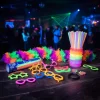 Kit Balada Festa 150 Pçs Óculos Tiara Pulseira Neon E Marabu